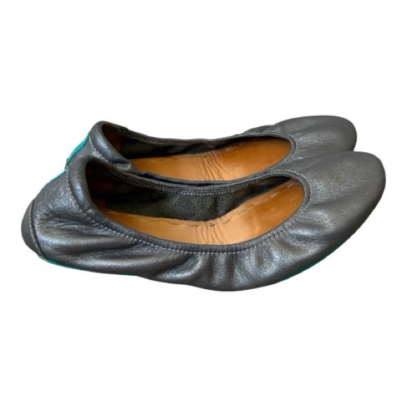 Tieks Shoes - Tieks Pewter Ballet Flats